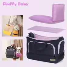 Mochila de Transporte para Pets com Ventilação e Bolsos – Viagem e Passeios